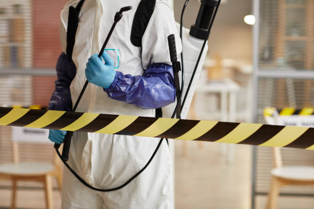 Professional Blood Cleanup technician working in Bellevue, IA